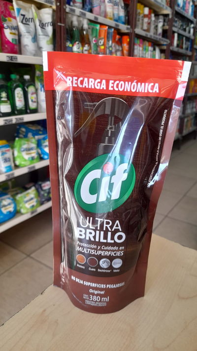 Cif Repuesto Ultra Brillo Multisuperficies Original x 380ml