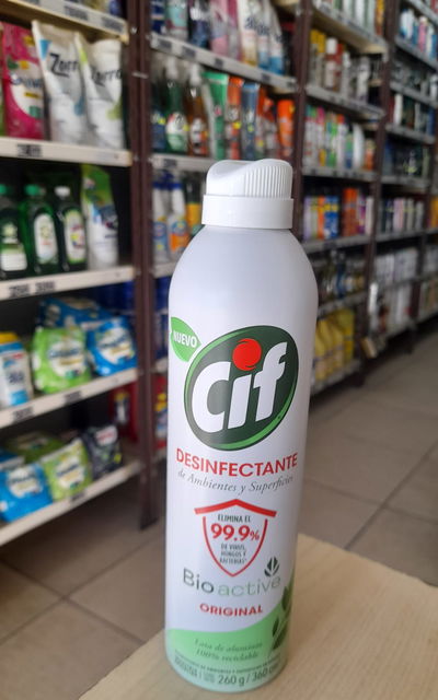 Cif Desinfectante en Aerosol Bioactive Original x 360cm
