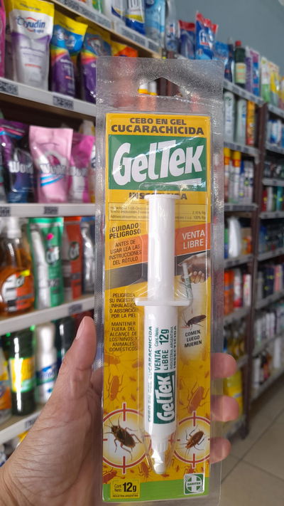 GelTek Cebo en Gel Cucarachicida x 12g