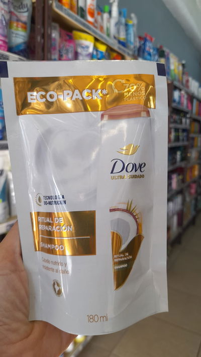 Dove Shampoo Ritual de Reparación Repuesto x 180ml