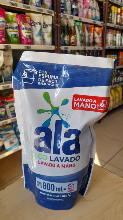 Ala Eco Lavado a Mano Repuesto x 800ml