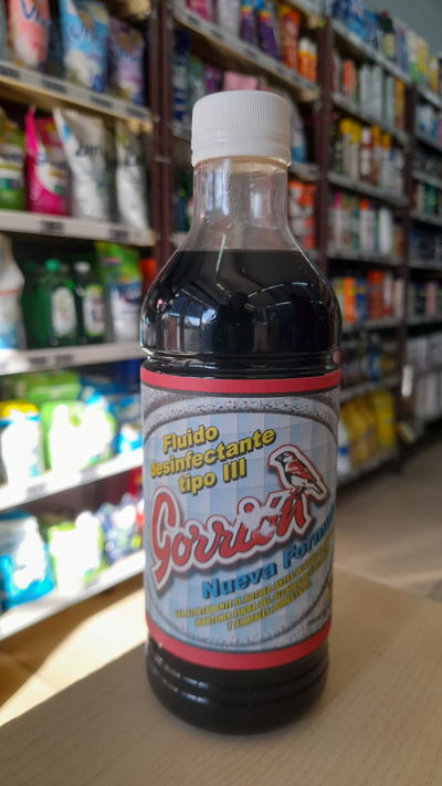 Gorrión Fluido Desinfectante tipo III x 400ml