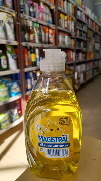 Detergente Magistral Limón X5 Poder Antigrasa x 225ml