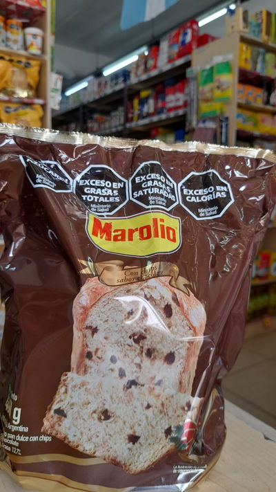 Marolio Pan Dulce C/Chips de Chocolate x 400g