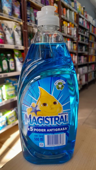 Detergente Magistral Marina x 5 Poder Antigrasa x 500ml