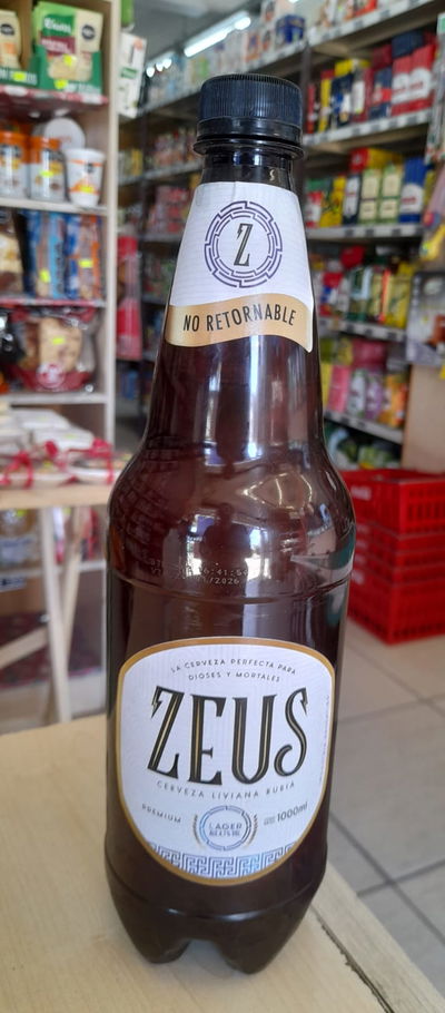 Cerveza Zeus x 1L