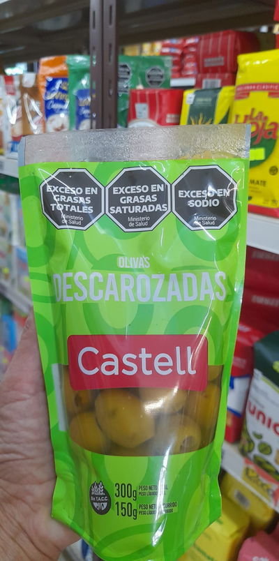 Castell Aceitunas Descarozadas x 300g