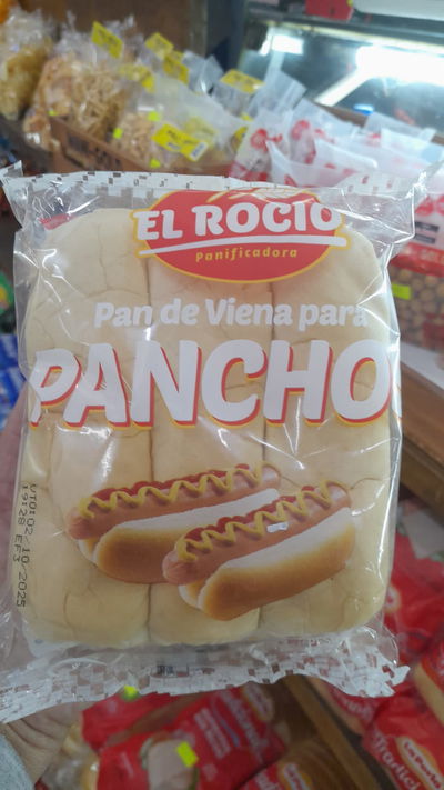 El Rocío Pan de Viena Para Panchos x 6uni. 210g
