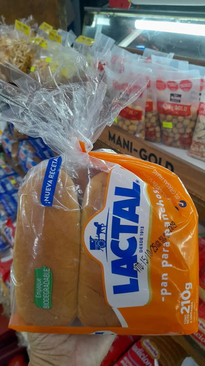 Lactal Pan Para Panchos x 6uni. 210g