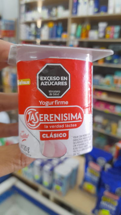 La Serenísima Yogur Firme Clásico Frutilla x 120g