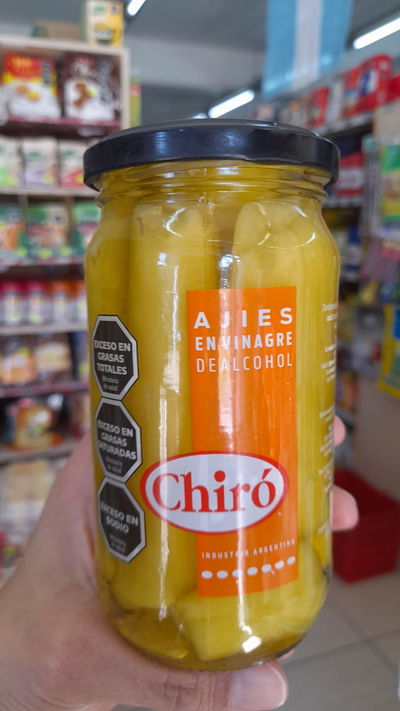 Chiró Ajíes en Vinagre de Alcohol x 300g