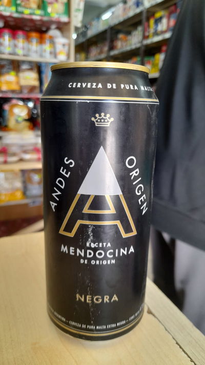 Cerveza Andes Origen Negra en Lata x 473ml