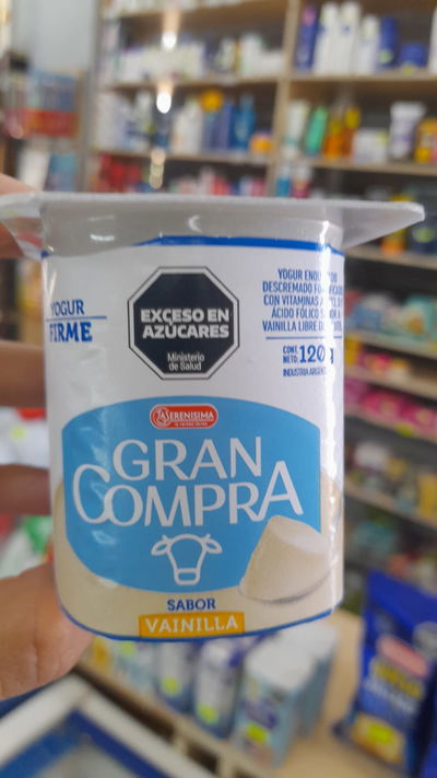 La Serenísima Gran Compra Vainilla x 120g