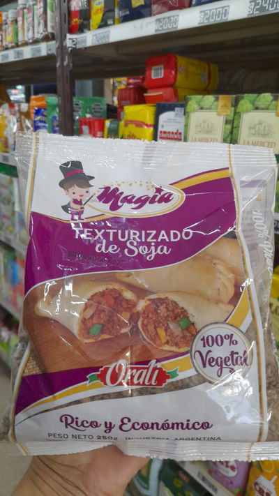 Magia Oralí Texturado de Soja 100% Vegetal x 250g