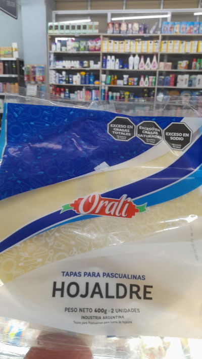 Oralí Tapas Para Pascualinas Hojaldre x 2uni. 400g