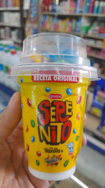 La Serenísima Serenito Vainilla C/Rocklets x 120g