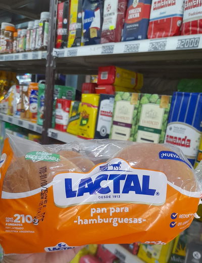 Lactal Pan Para Hamburguesas x 4uni. 210g