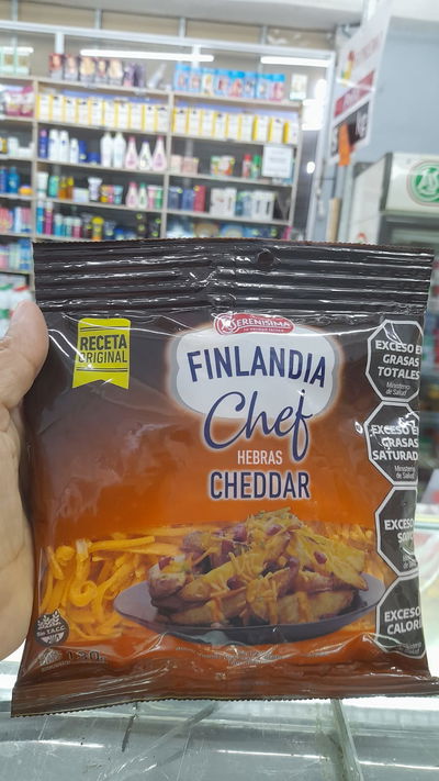 Finlandia Chef Hebras Cheddar x 130g