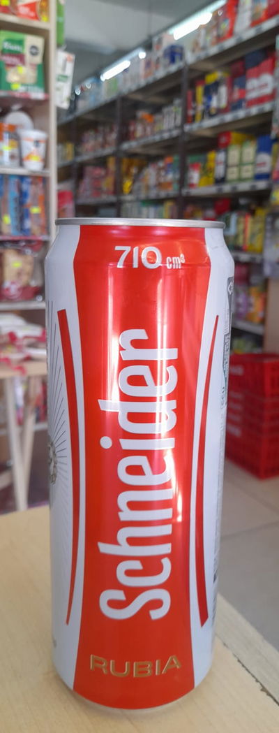 Cerveza Schneider Rubia en Lata x 710cm