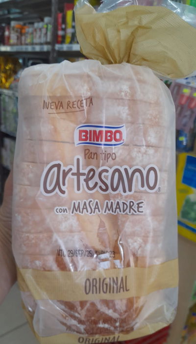 Bimbo Pan Tipo Artesano C/Masa Madre Original x 500g