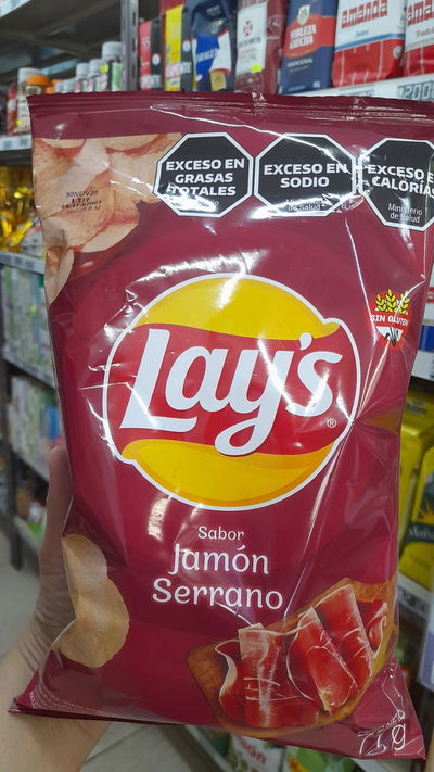 Lay´s Papas Fritas Sabor Jamón Serrano x 77g