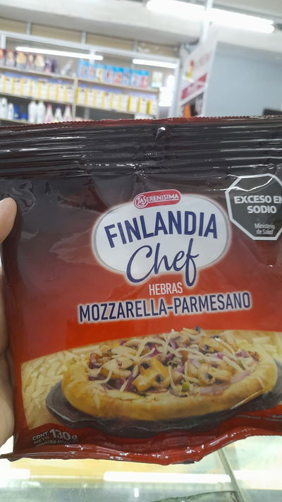 Finlandia Chef Hebras Mozzarella-Parmesano x 130g