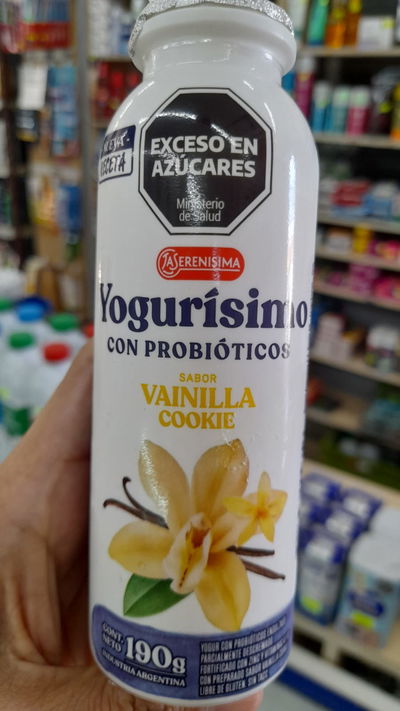 La Serenísima Yogurísimo C/Probióticos Vainilla x 190g