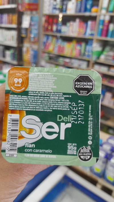 Deli Ser Flan C/Caramelo x 95g