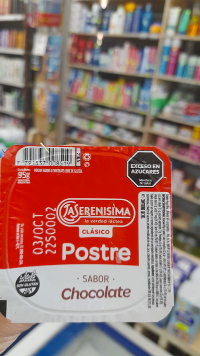 La Serenísima Clásico Postre de Chocolate x 95g