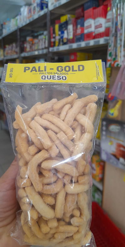Pali-Gold Palitos Salados Sabor Queso/Pizza/Jamón x100g