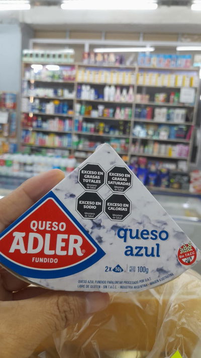 Adler Queso Fundido Azul x 100g