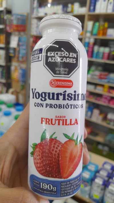 La Serenísima Yogurísimo C/Probióticos Frutilla x 190g