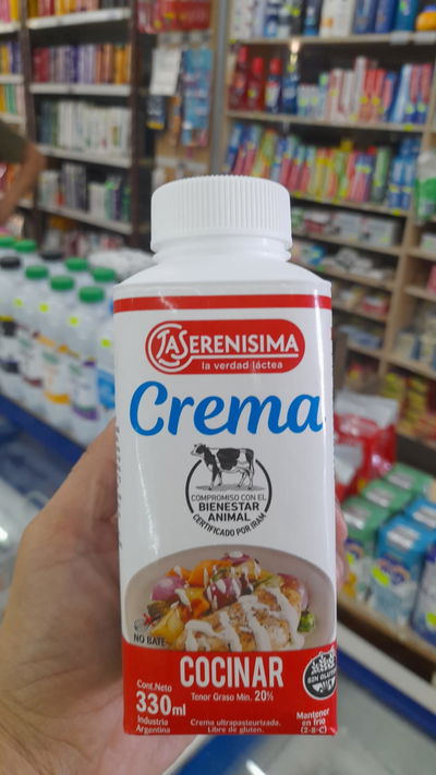 La Serenísima Crema Para Cocinar x 330ml