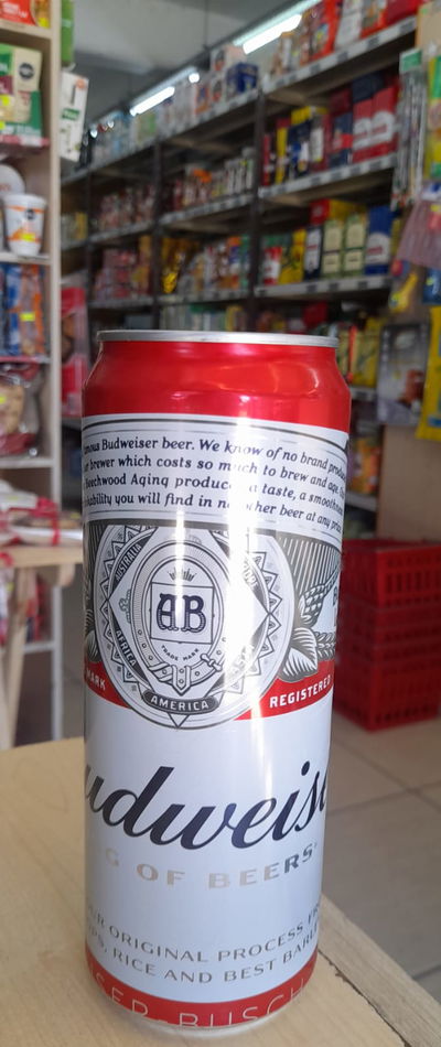 Cerveza Budweiser Original  en Lata x 473cm