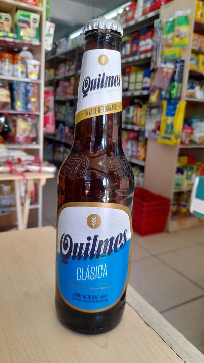 Cerveza Quilmes Clásica Porrón x 340cm