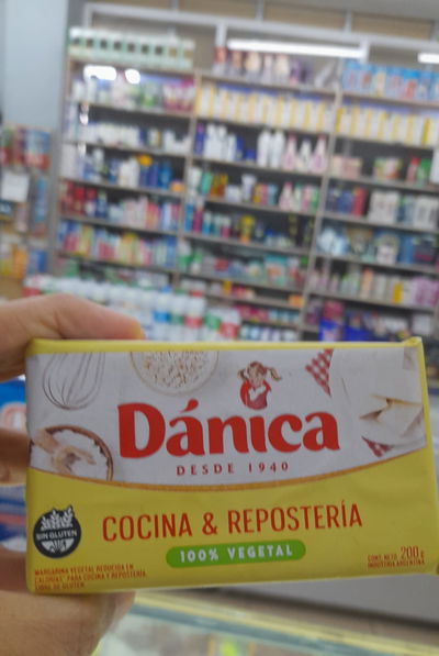 Dánica Margarina Vegetal Cocina & Repostería x 200g