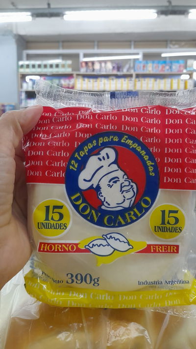 Don Carlo Tapas para Empanadas  Horno/Freír x 15uni. 390g