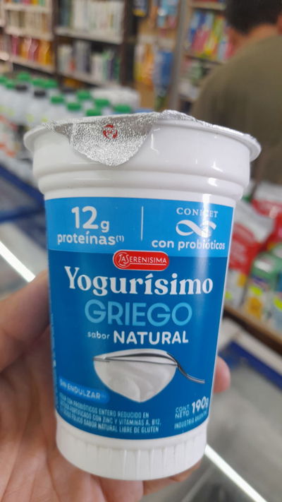 La Serenísima Yogurísimo Griego Natural S/Endulzar x 190g