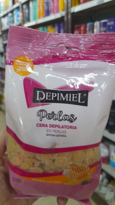 Depimel Perlas Cera Depilatoria Sistema Español x 200g