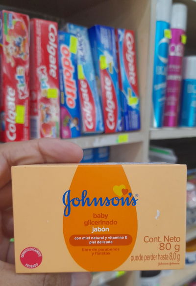 Johnson´s Jabón Glicerinado para Baby C/Miel x 80g