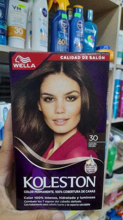 Wella Koleston 30 Castaño Oscuro x 1uni.