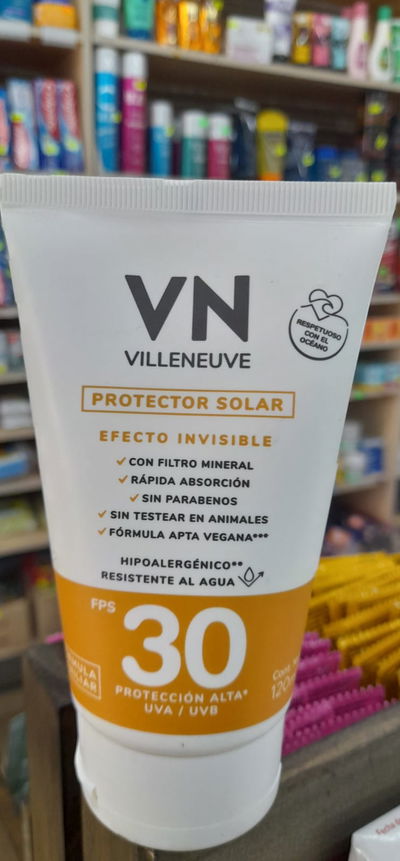 VN Villeneuve Protector Solar FPS 30 x 120ml