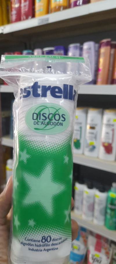 Estrella Discos de Algodón x 80uni.