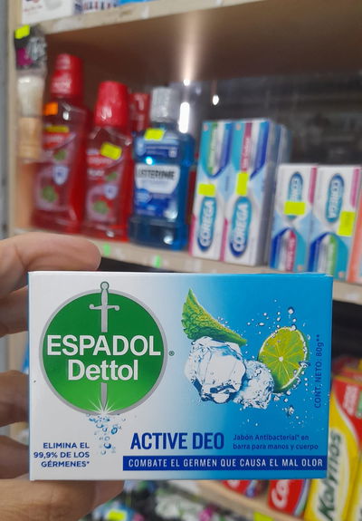 Espadol Jabón Antibacterial Active Deo x 80g