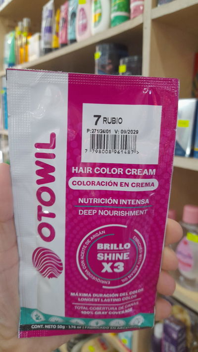 Otowil Coloración en Crema x 50g