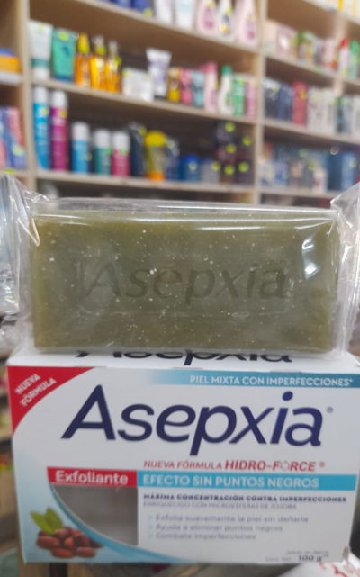 Asepxia Jabón Exfoliante x 100g