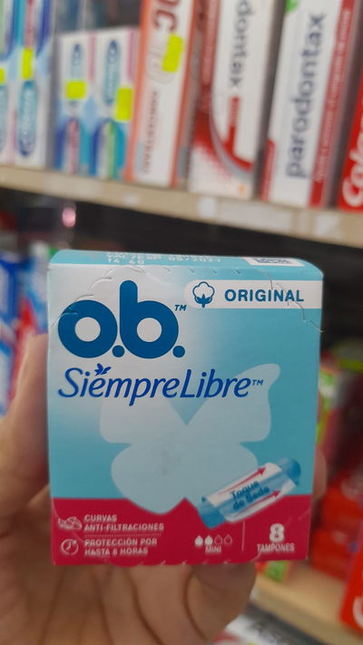 O.B. Siempre Libre Mini x 8uni.