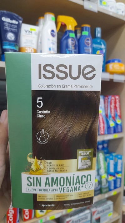 Issue Coloración Sin Amoníaco 5 Castaño Claro x 1uni.