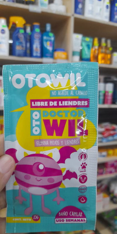 Otowil Baño Capilar Libre de Piojos y Liendres x 25g