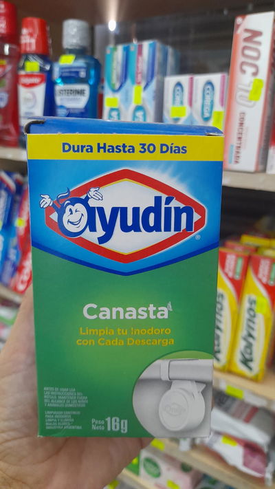 Ayudín Canasta Limpia Inodoro x 16g